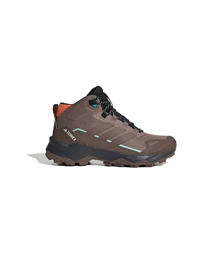 adidas Damen Wanderschuhe TERREX SKYCHASER AX5 MID GTX W aus wasserdichtem Gewebe Braun