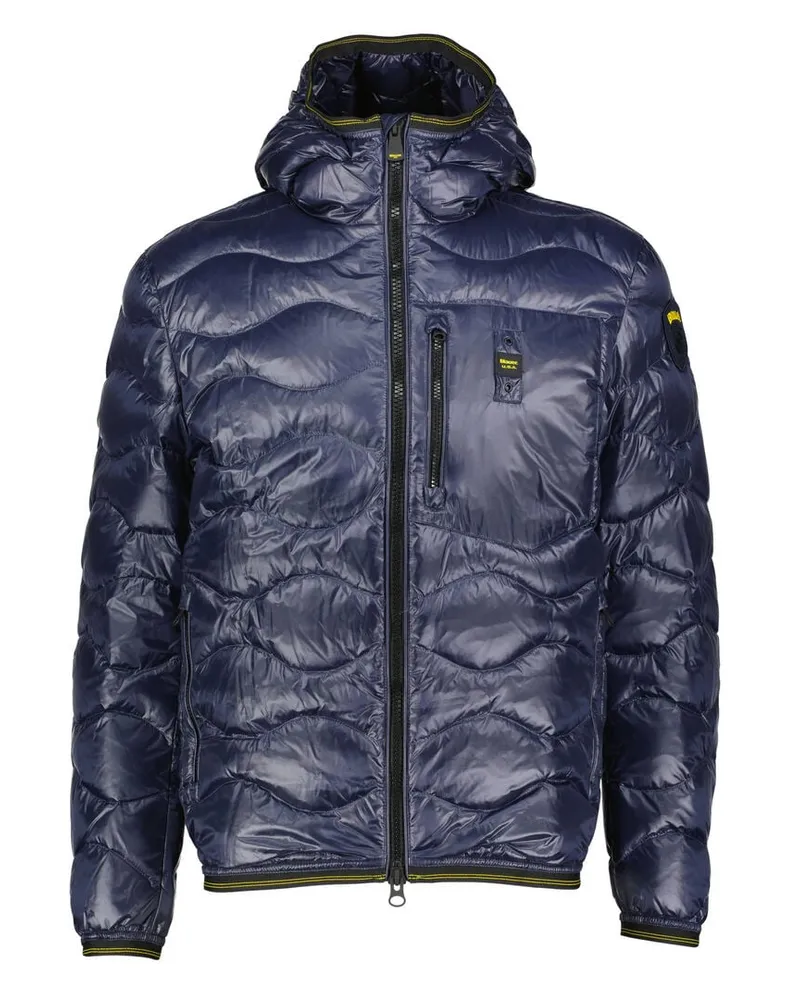 Blauer Herren Daunenjacke WAVE Marine