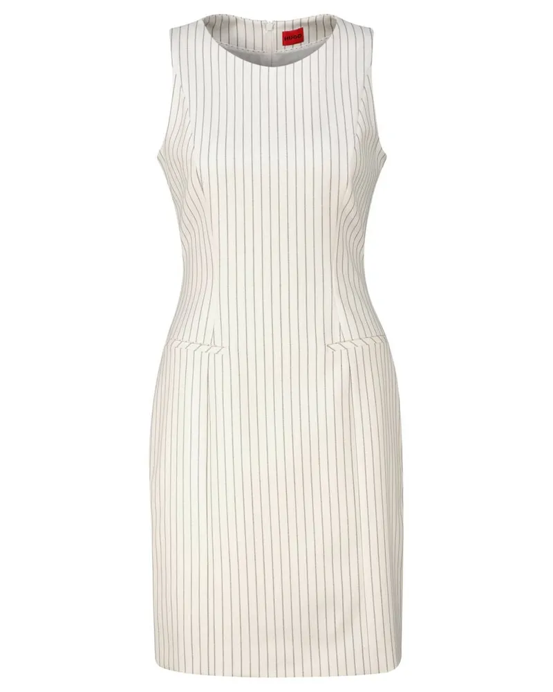 HUGO BOSS Damen Etuikleid KAMBALI Regular Fit Pink