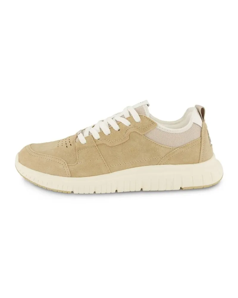 Marc O'Polo Herren Sneaker aus Veloursleder Sand