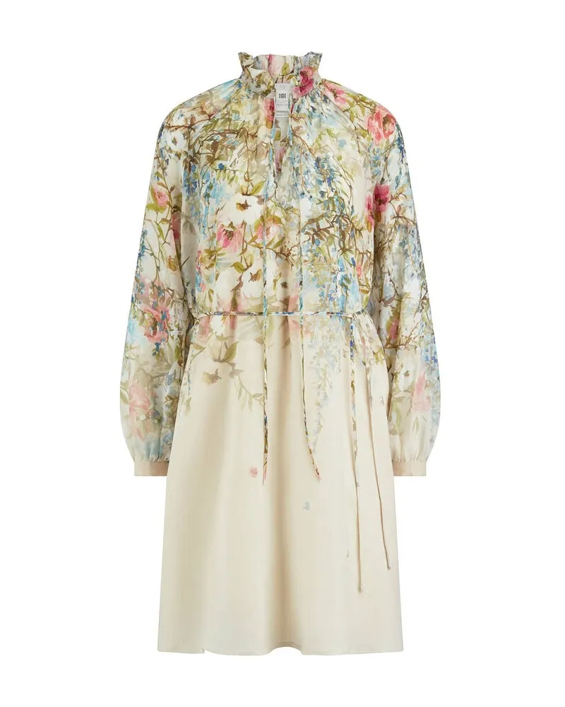 Riani Damen Kleid mit Print Mehrfarbig
