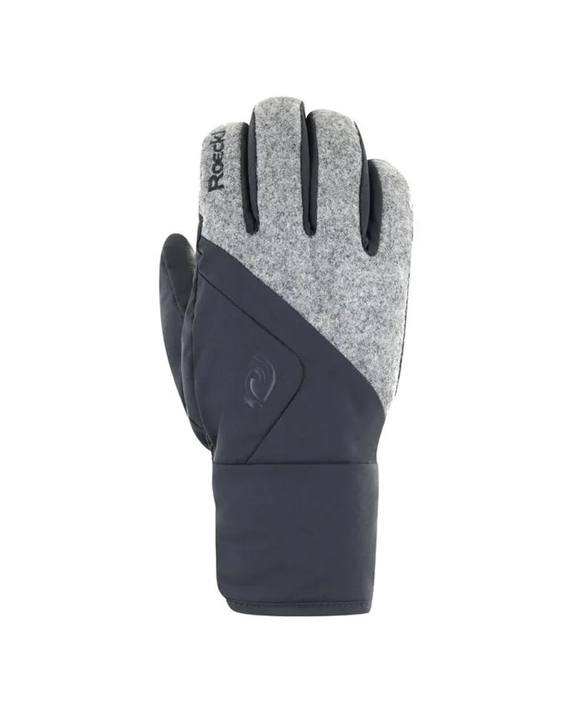 Roeckl Herren Skihandschuhe SILVAPLANA Anthrazit