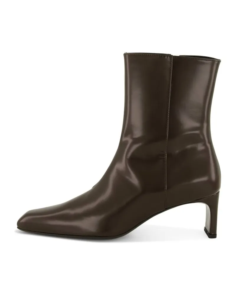 Dorothee Schumacher Damen Stiefelletten aus Leder SUBTLE SHINE Braun