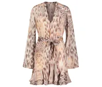Damen Chiffonkleid SIBILLA LS BELT DRESS