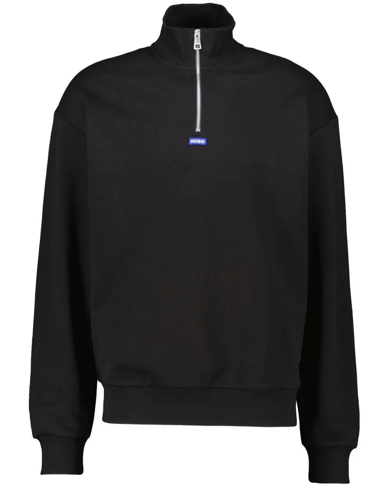 HUGO BOSS Herren Sweatshirt NEELER Schwarz