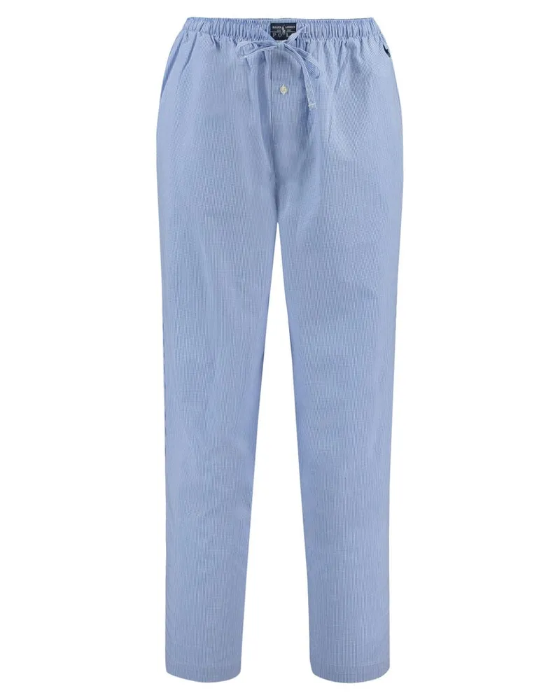 Ralph Lauren Herren Pyjamahose lang Bleu