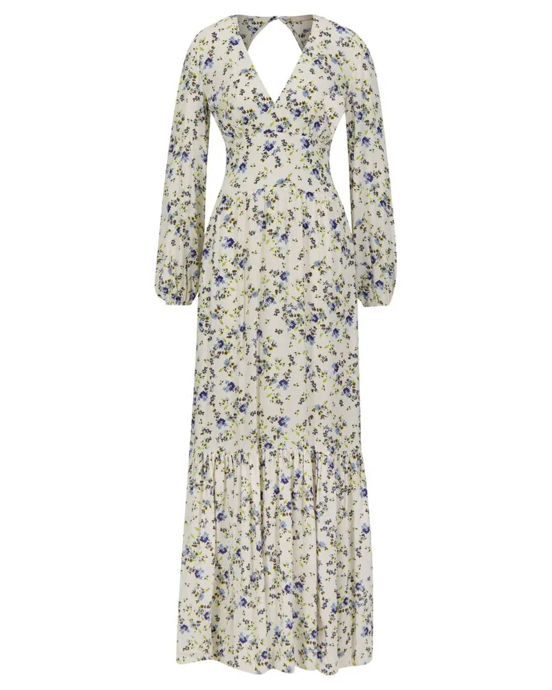 Liu Jo Damen Maxikleid PROVENCAL Offwhite