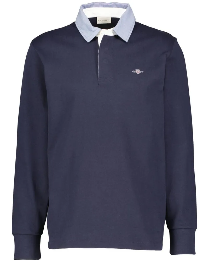 Gant Herren Poloshirt HEAVY RUGGER Marine