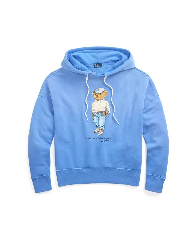 Ralph Lauren Damen Hoodie Relaxed Fit Blau