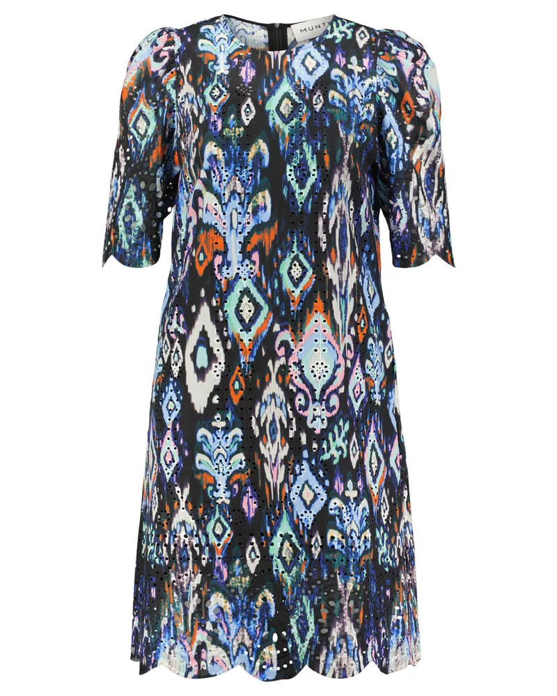 MUNTHE Damen Spitzenkleid JILLIEMAX Schwarz