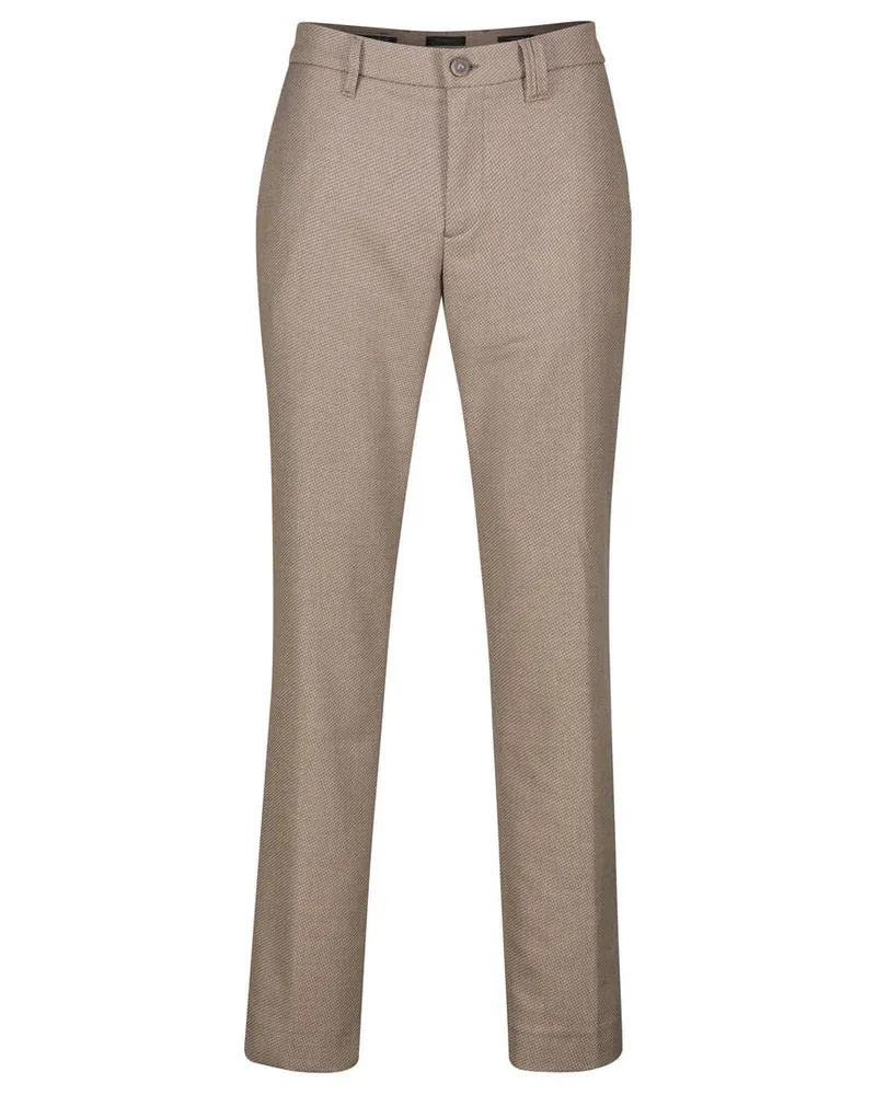 Alberto Herren Chinohose LOU Regular Fit Braun
