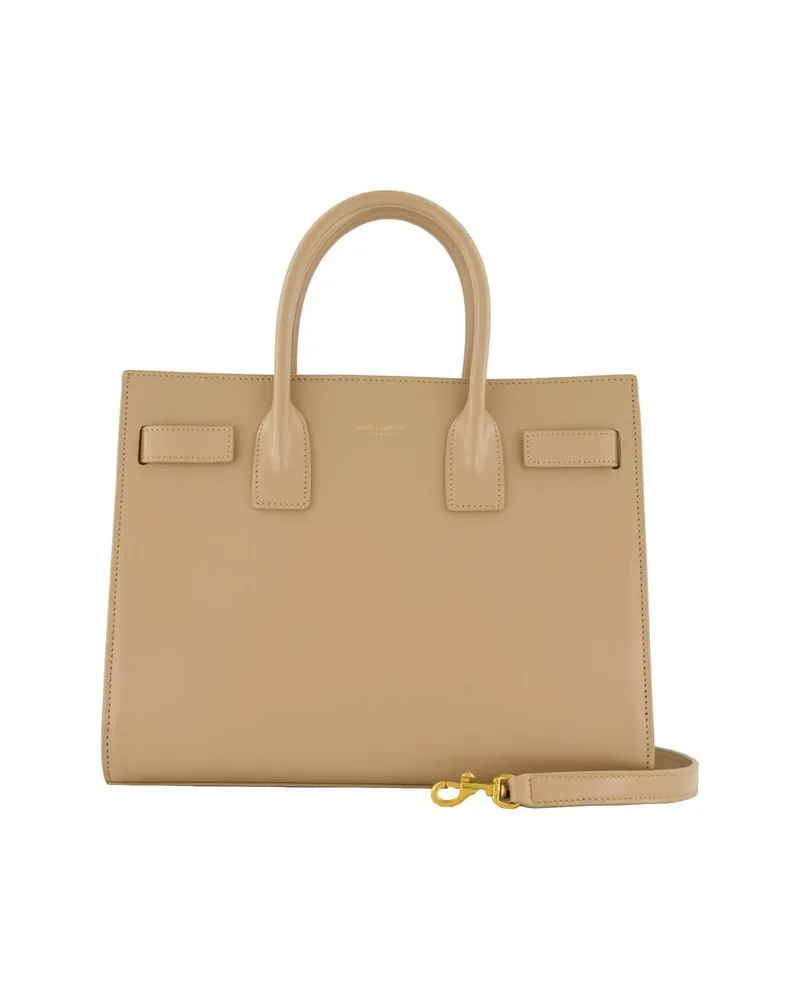 Saint Laurent Damen Henkeltasche SAC DE JOUR BABY Sand