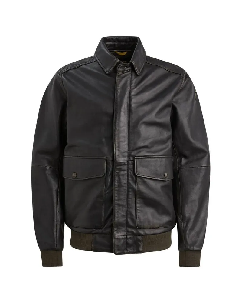 PME Legend Herren Lederjacke AUTHENTIC A-2 Braun