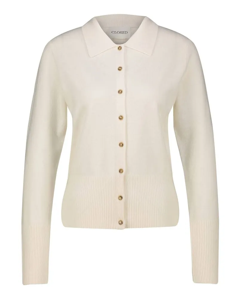 Closed Damen Kaschmircardigan Offwhite