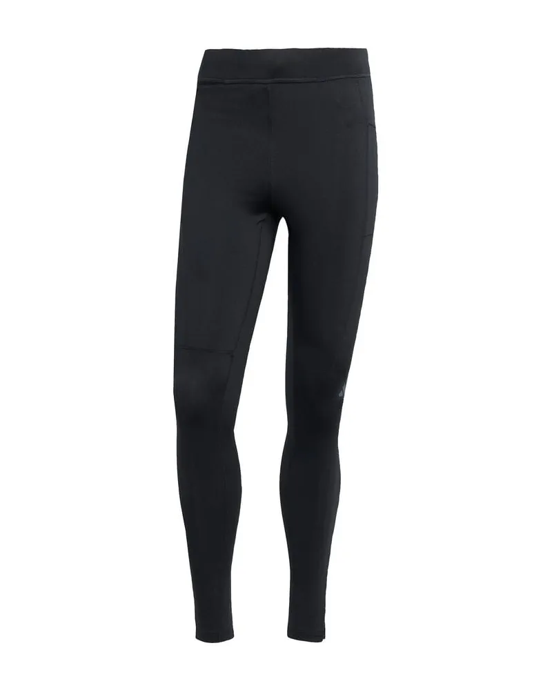 adidas Herren Laufleggins Schwarz