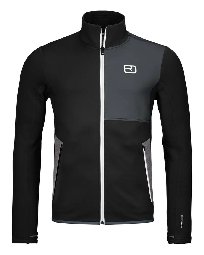 Ortovox Herren Fleecejacke Anthrazit