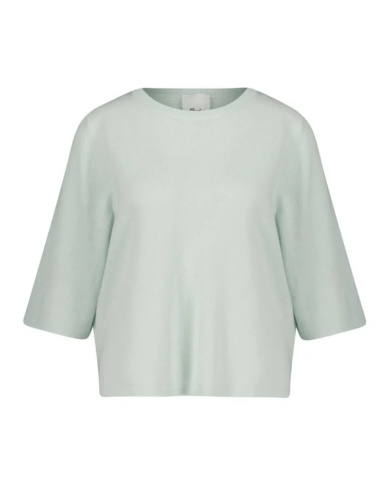 ALLUDE Damen Pullover aus Wolle und Kaschmir Pistazie