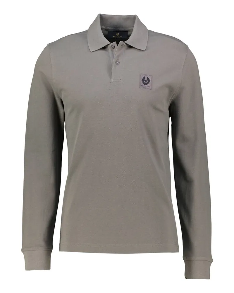 Belstaff Herren Poloshirt aus Baumwollpique Grau
