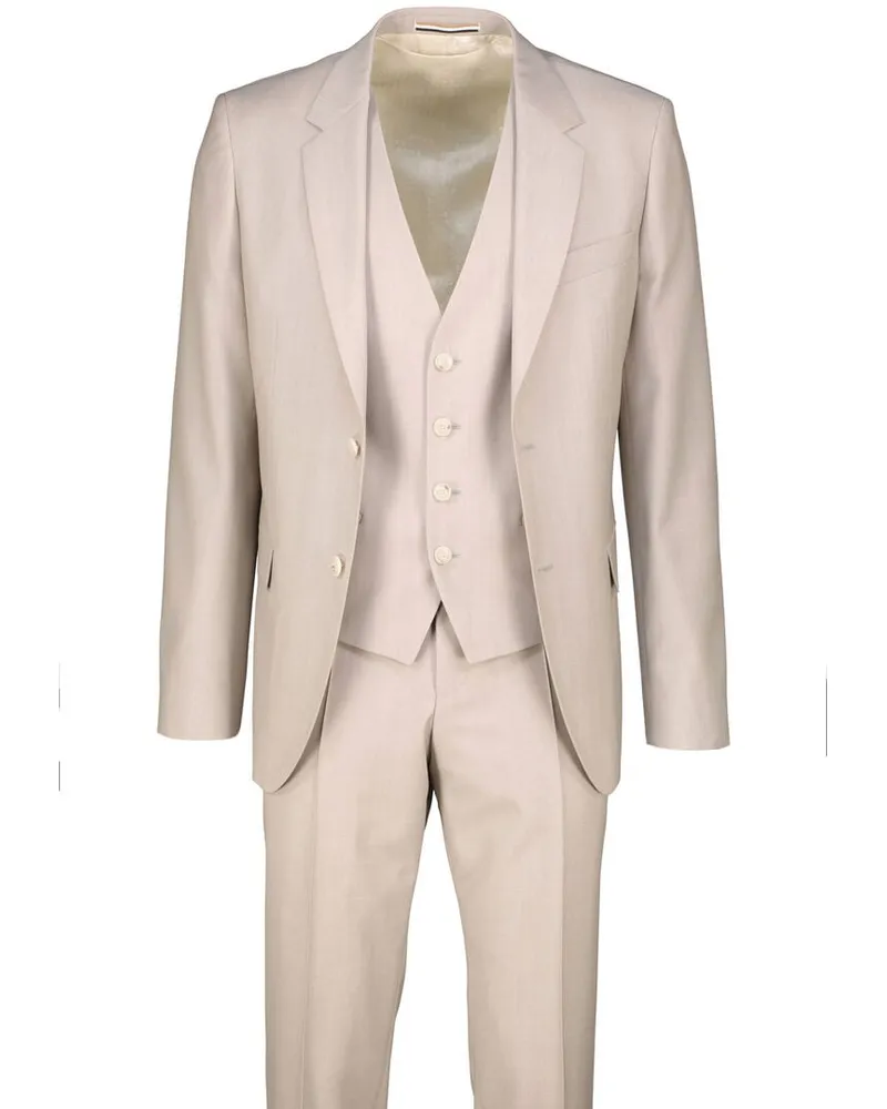 HUGO BOSS Herren Anzug H-HOUSTON-3PCS-262 Grau