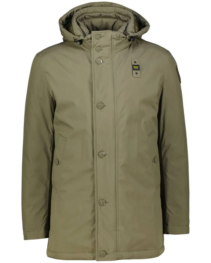 Blauer Herren Daunenparka CHESTER Türkis