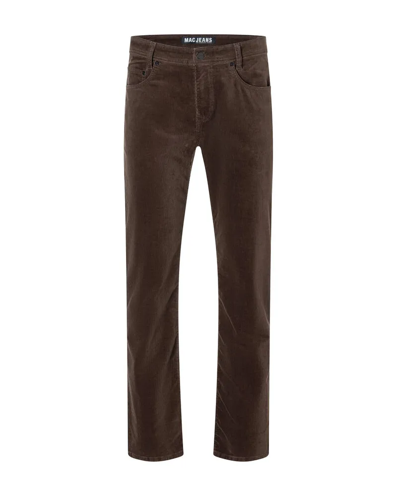 MAC Jeans Herren Jeans ARNE Modern Fit mit Stretch-Anteil Braun