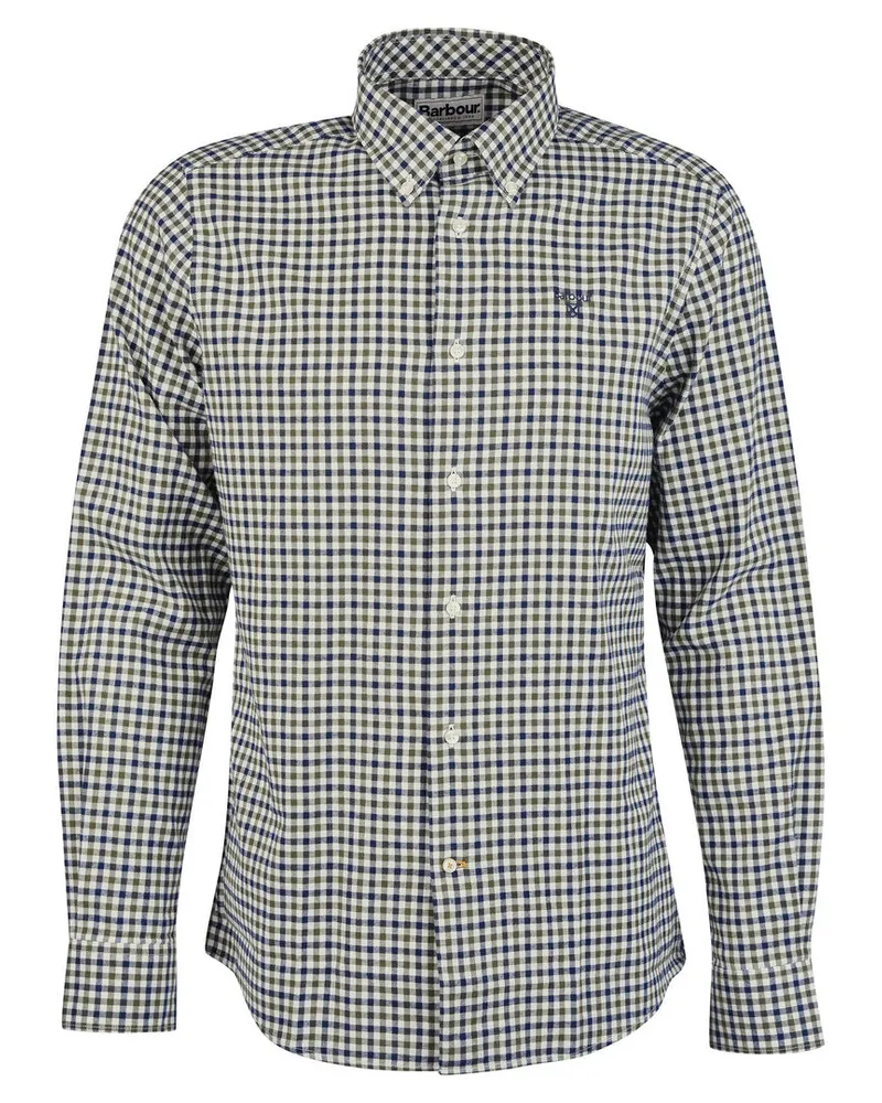 Barbour Herren Hemd FINKLE TAILORED Oliv