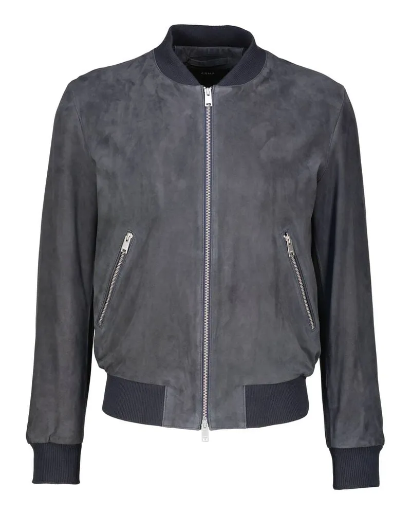 Arma Herren Lederjacke DIDIER Marine