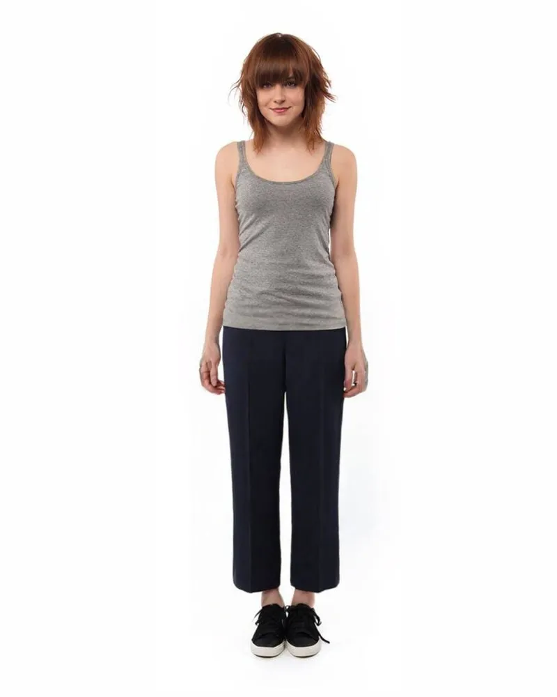 Luisa Cerano Damen Hose aus Triacetat Marine