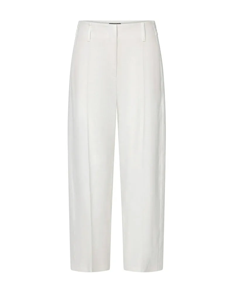 windsor. Damen Bundfaltenhose Weiss