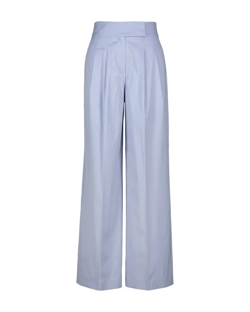windsor. Damen Palazzohose aus Baumwollmischung Aqua