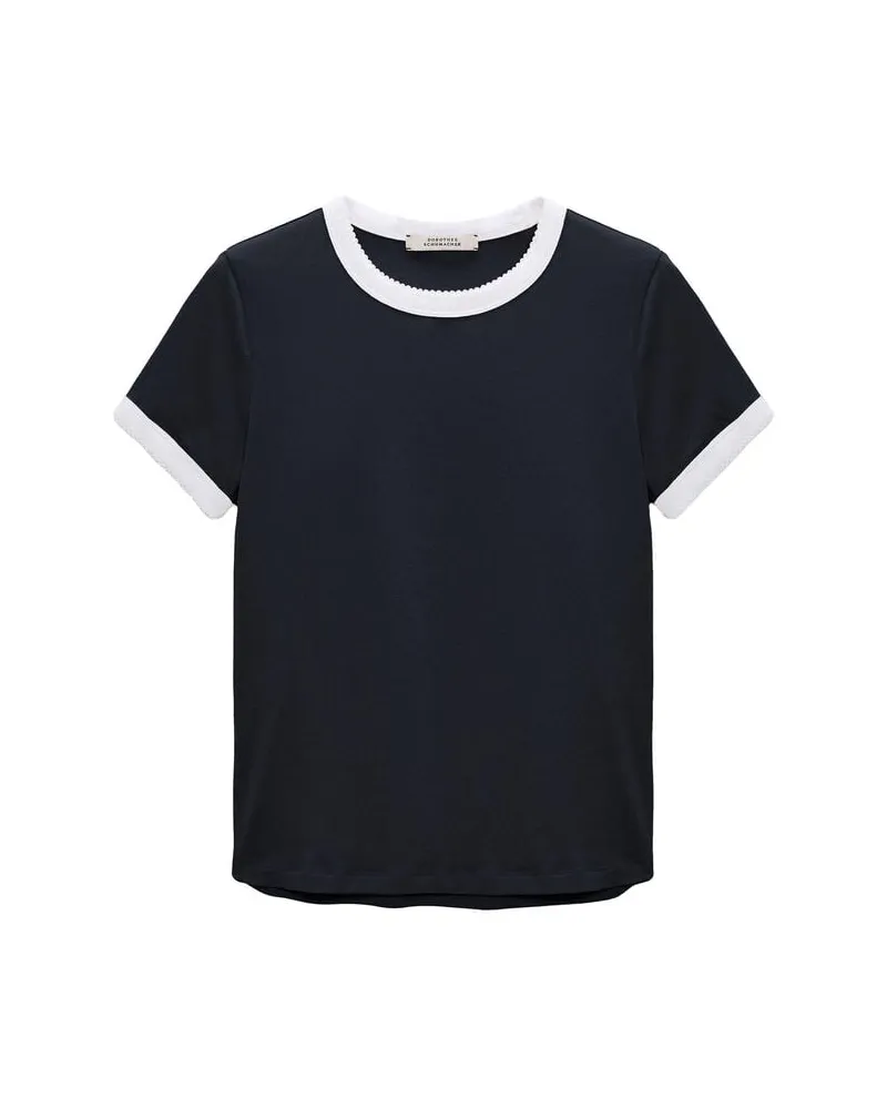 Dorothee Schumacher Damen T-Shirt ALL TIME FAVORITES Marine