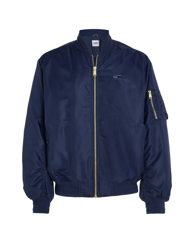 Tommy Hilfiger Herren Jacke AUTHENTIC ARMY BOMBER Relaxed Fit Marine