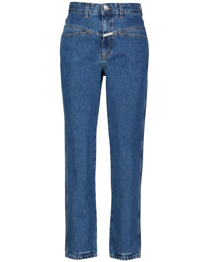 Closed Damen Jeans PEDAL PUSHER Relaxed Fit Blue
