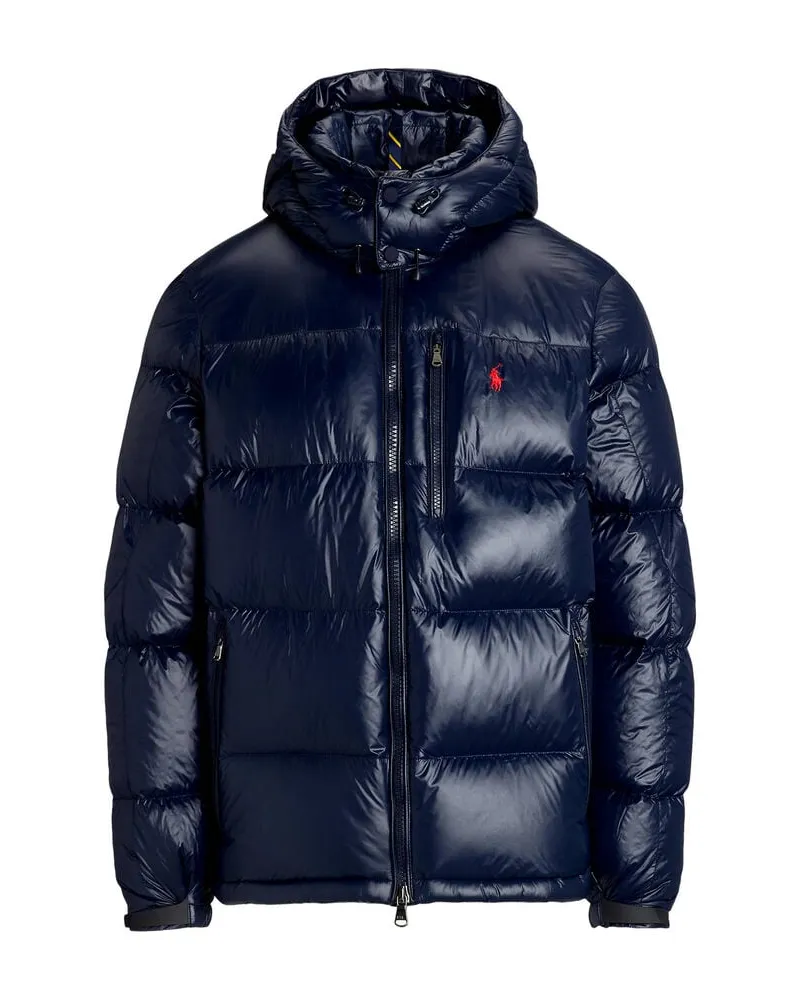 Ralph Lauren Herren Daunenjacke mit Kapuze Marine