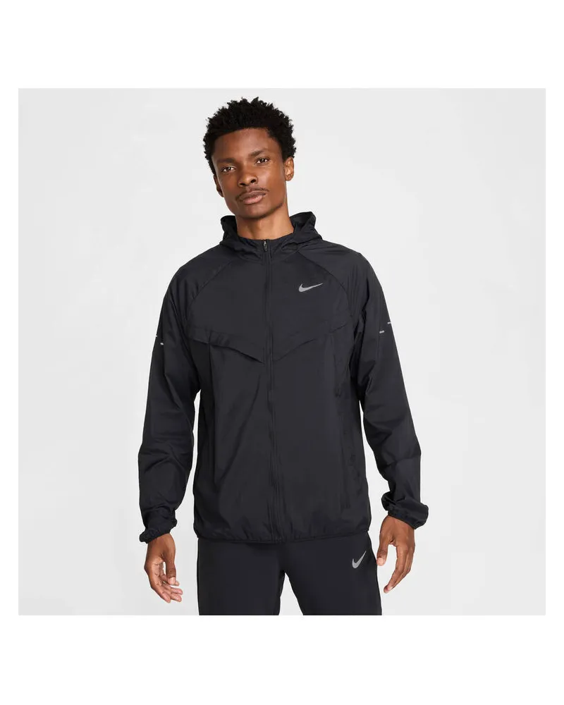 Nike Herren Laufjacke STRIDE Schwarz