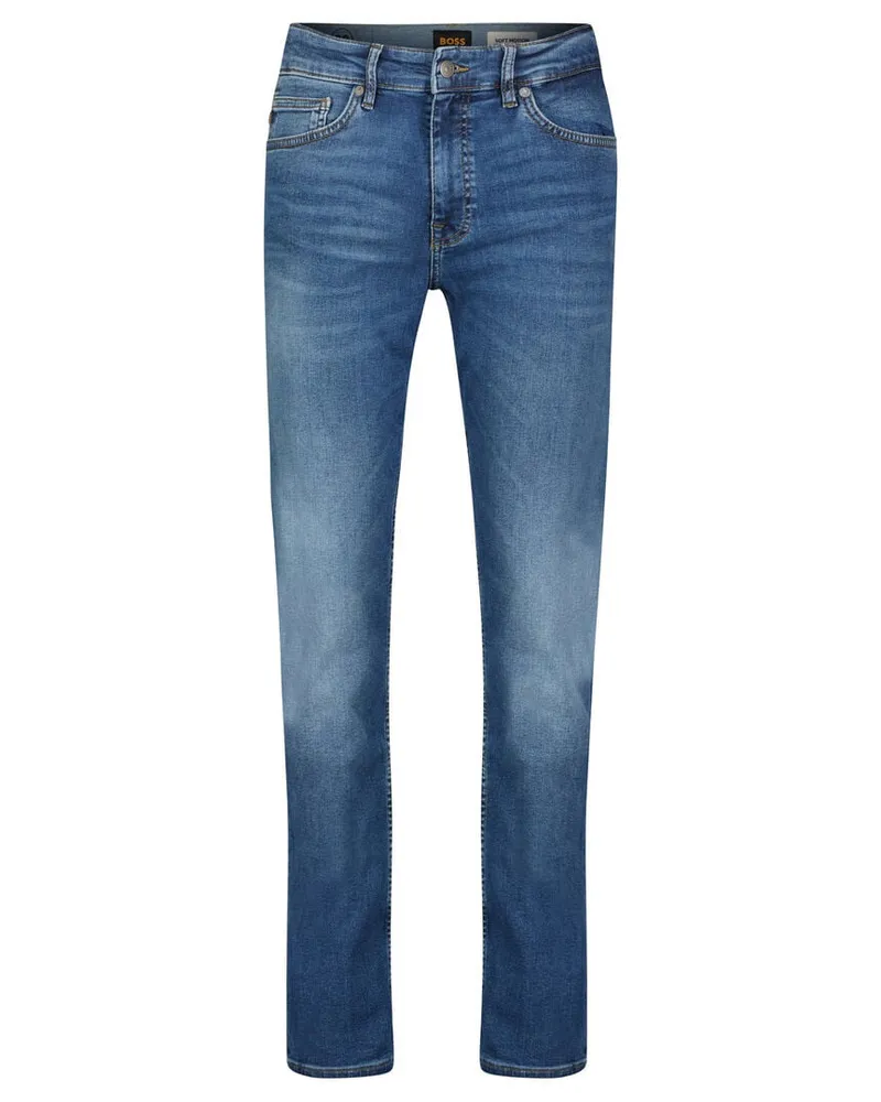 HUGO BOSS Herren Jeans DELAWARE BO Slim Fit Blau