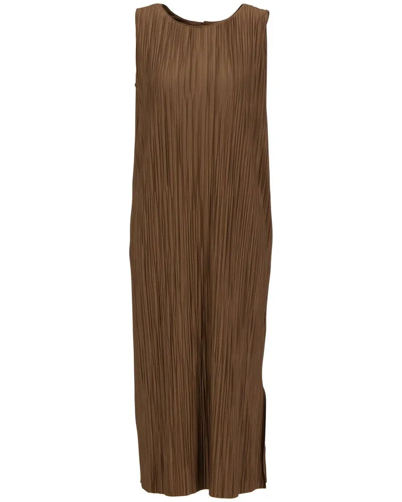 OPUS Damen Plisseekleid WORNA Stein