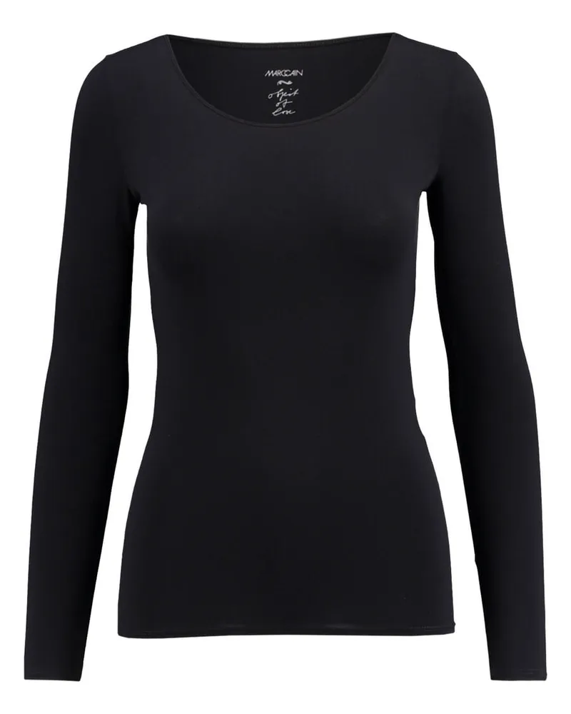 Marc Cain Damen Langarmshirt Schwarz