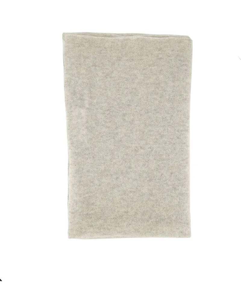 ALLUDE Kaschmirschal Grau