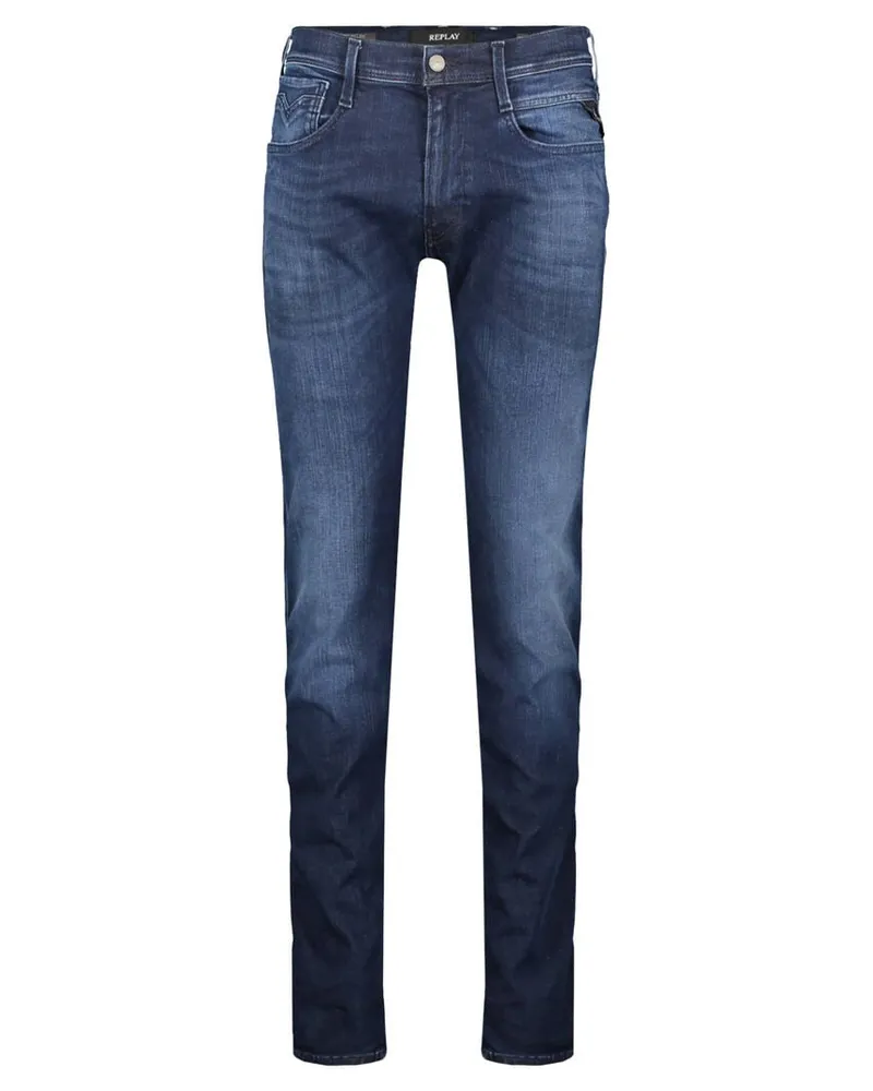 Replay Herren Jeans "Anbass" Slim Fit Blue