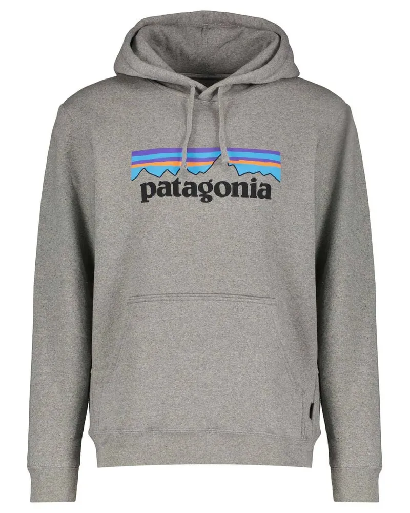 Patagonia Herren Hoodie P-6 LOGO UPRISAL HOODY Grau