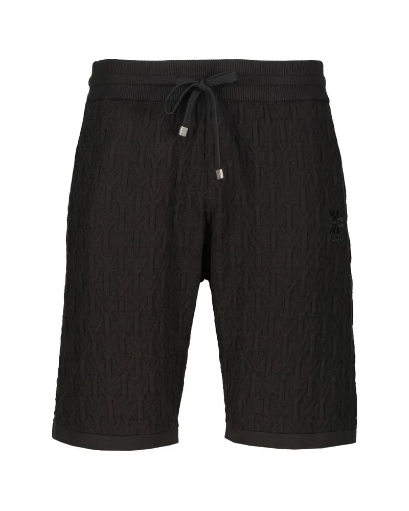 HUGO BOSS Herren Shorts aus Baumwolle Schwarz