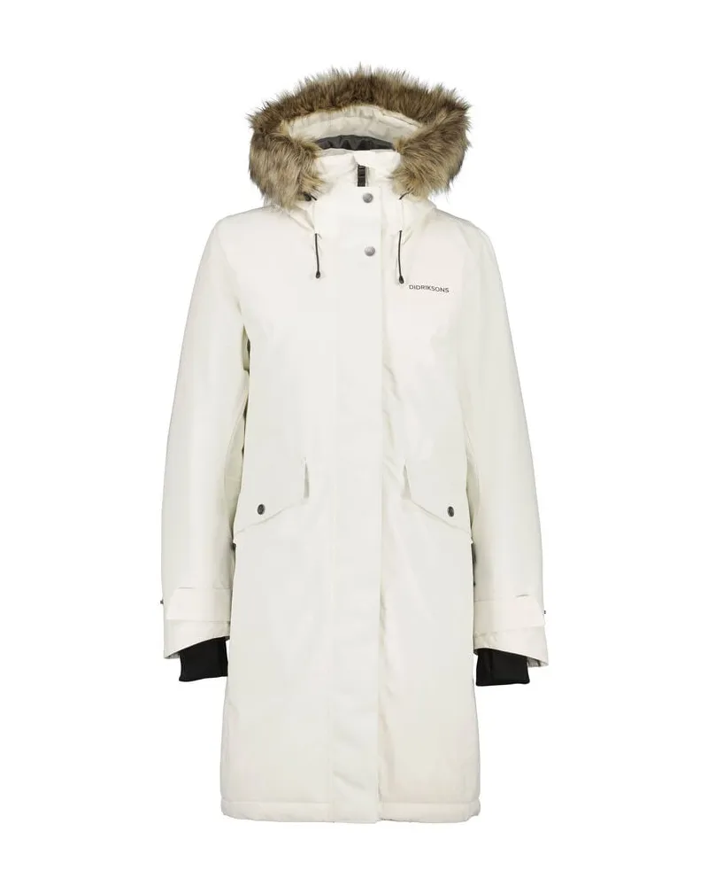 Didriksons 1913 Damen Parka ERIKA Wollweiss