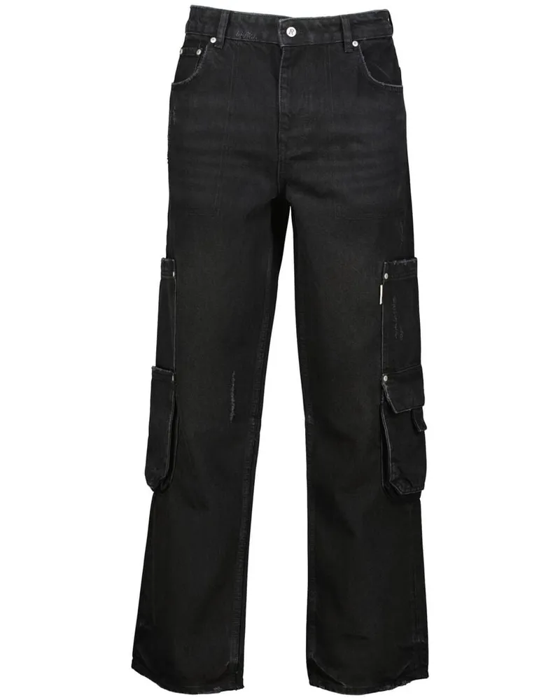 REPRESENT Herren Jeans R3 WORKSHOP DENIM Schwarz