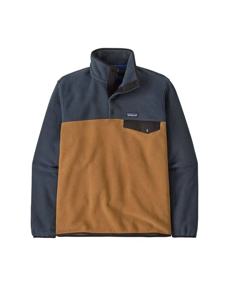 Patagonia Herren Fleecepullover MEN'S LIGHTWEIGHT SYNCH SNAP-T Braun