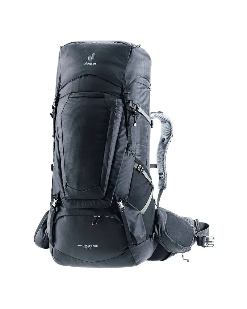 Deuter Trekkingrucksack AIRCONTACT PRO 75+10 Schwarz