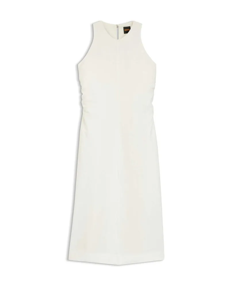 HUGO BOSS Damen Kleid C_DELINNA Weiss