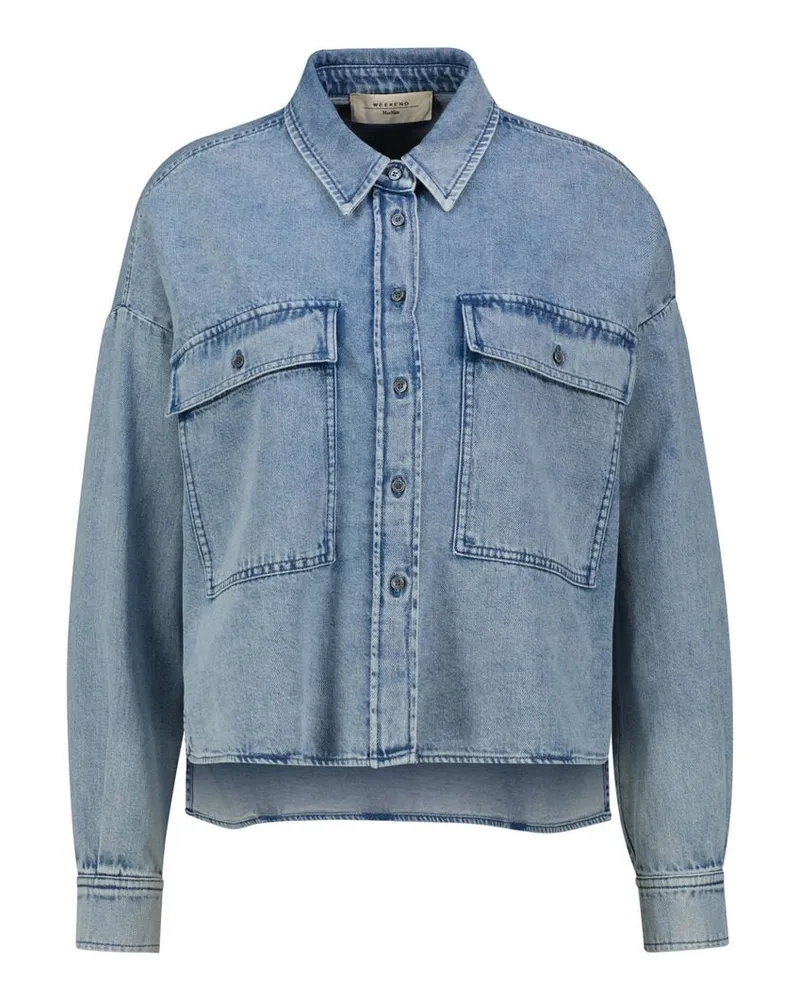 Max Mara Damen Jeanshemd ZEMIRA Blau