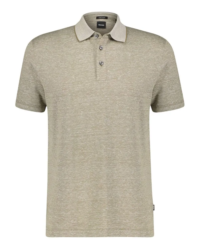 HUGO BOSS Herren Poloshirt H-PRESS Grün