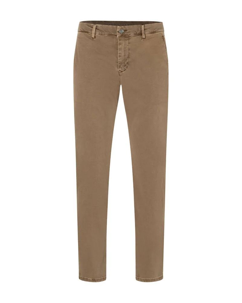 MAC Jeans Herren Chinohose DRIVERS PANTS Modern Fit Torf